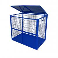 Контейнер сетчатый с крышкой КСМ 6 920х1200х700 (без колес)