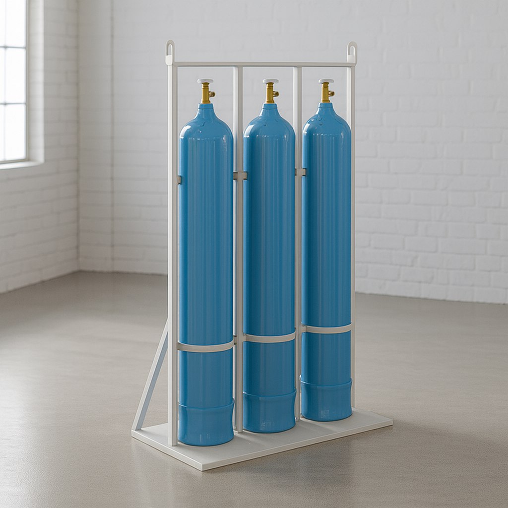 Стойка для газовых баллонов СГМ-03м (1800х1060х584)