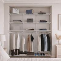 Гардеробная система 2050х1850х350 мм