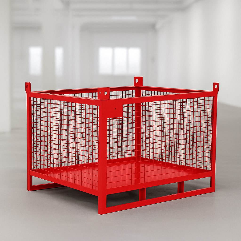 Контейнер металлический сетчатый КС-20 1250х1200х1600