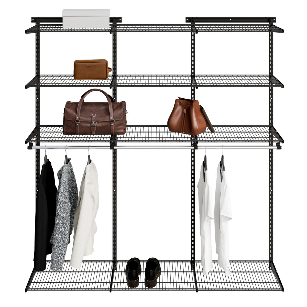 Гардеробная система Черная №2