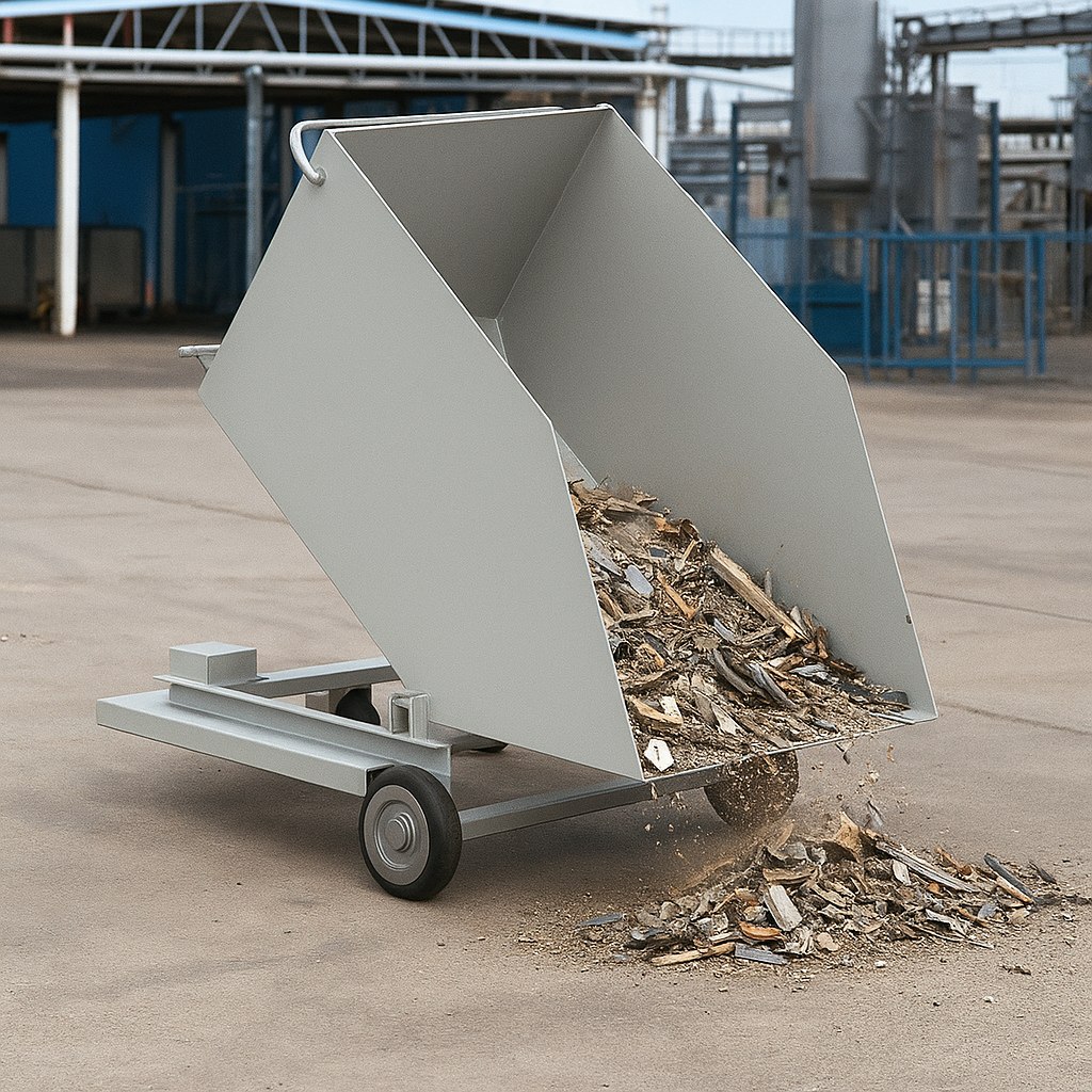 Контейнер металлический КО-02 1065x1510x1030, 600 л.