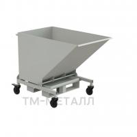 Контейнер металлический КО-05 800x1082x650, 230 л.