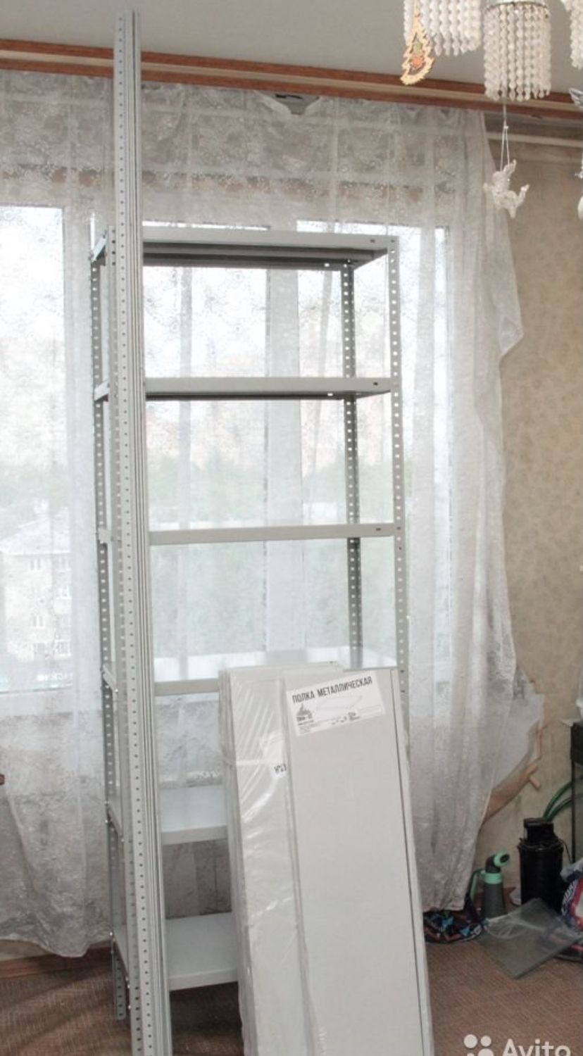 Стеллаж б/у 1600x700x300 6 полок