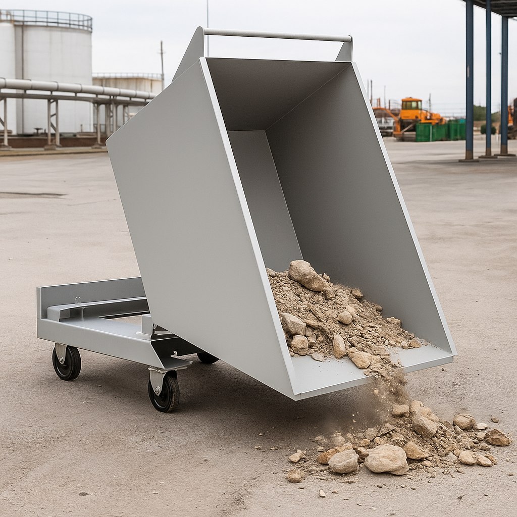 Контейнер металлический КО-04 970x1200x800