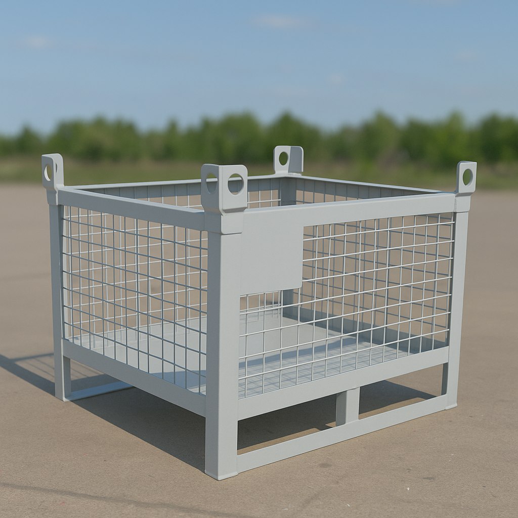 Контейнер металлический сетчатый КС-05 600х800х1000