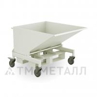 Контейнер металлический КО-06 555x700x640, 85 л.