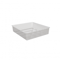 Корзина мелкосетчатая 395*410*85 мм