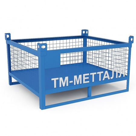 Контейнер металлический сетчатый КС-12 600х1000х1200