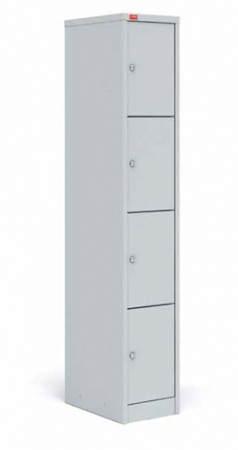 Односекционный металлический шкаф для сумок ШРМ - 14/400