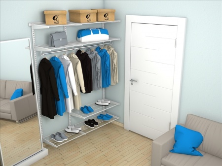 Гардеробная система №4