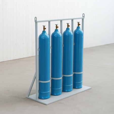 Стойка для газовых баллонов СГМ-04м (1800х1400х584)