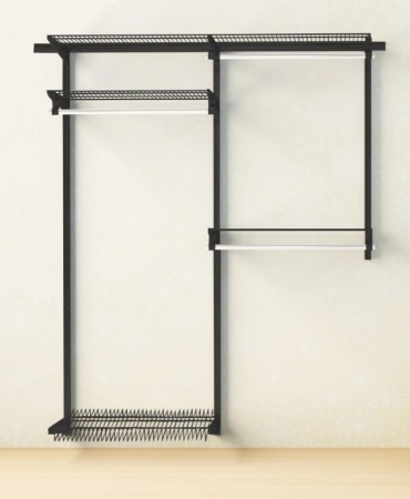 Гардеробная система Черная №3