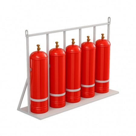 Стойка для газовых баллонов СГМП-05м (1350х1930х583)