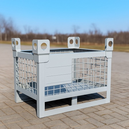 Контейнер металлический сетчатый КС-01 400х400х600