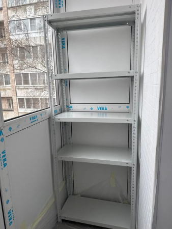 Стеллаж б/у 1600x700x300 5 полок