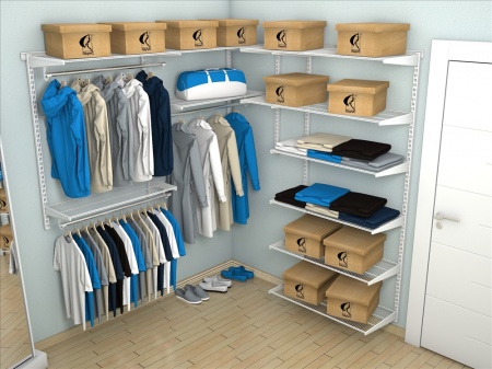 Гардеробная система №8