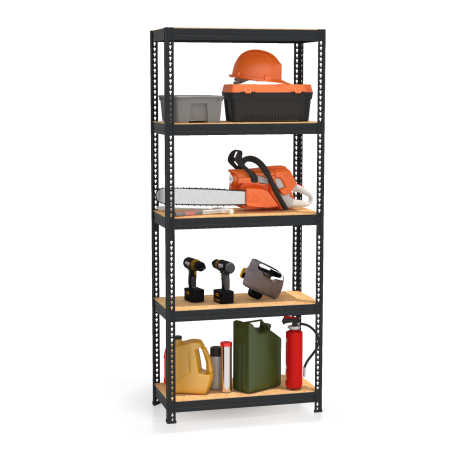 Лофт стеллаж МZ-PROFIL 180х90х40