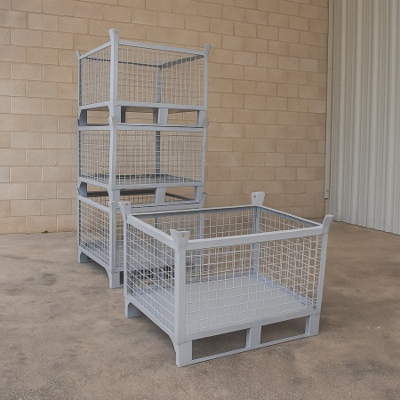 Контейнер металлический сетчатый КС-12 600х1000х1200