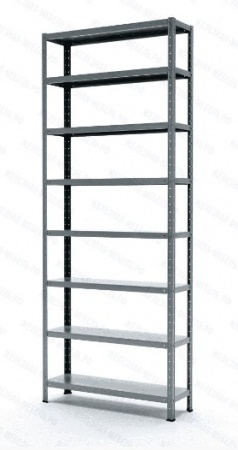 Стеллаж MS STRONG 255x100x30 (8 полок)