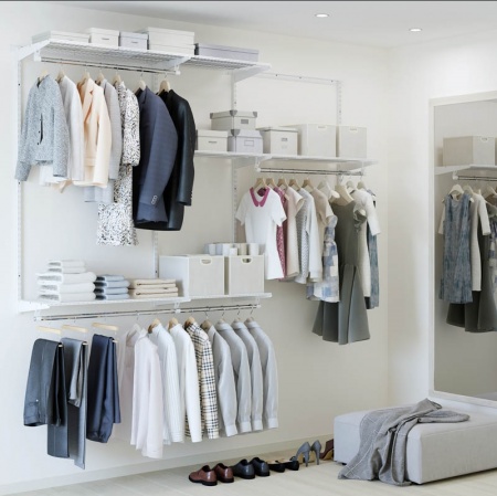 Гардеробная система 240х45х116 см