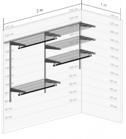 Гардеробная система №2