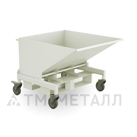 Контейнер металлический КО-06 555x700x640, 85 л.
