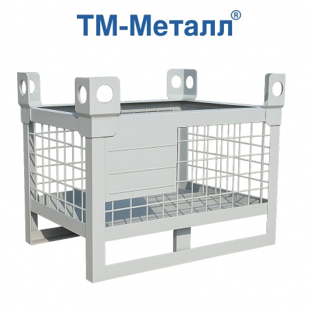 Контейнер металлический сетчатый КС-01 400х400х600
