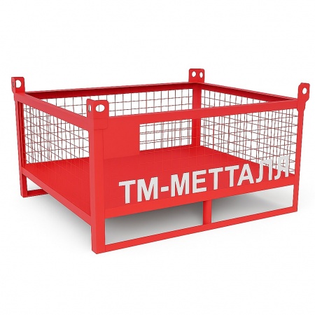 Контейнер металлический сетчатый КС-12 600х1000х1200