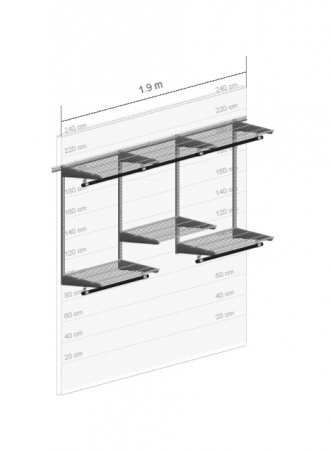 Гардеробная система FREEDOM