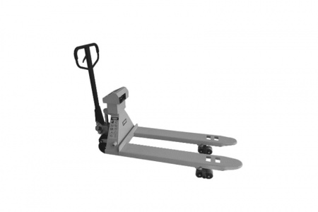 Тележка гидравлическая 2000 кг 1150 мм TOR CBY-CW2 (серия K) с весами (полиуретановые колеса)