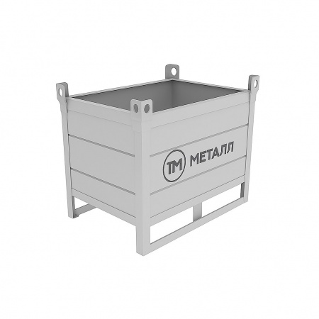 Контейнер штабелируемый для склада и производства КГ 07 800х1000х800