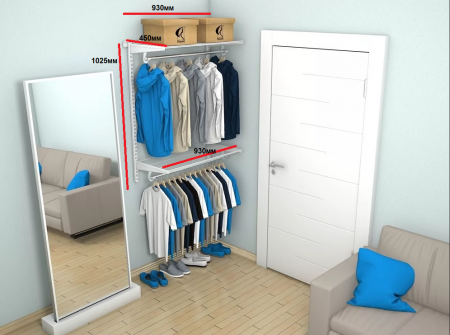 Гардеробные системы №22