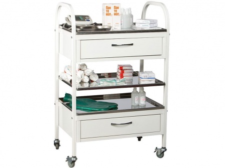 СТОЛИК МЕДИЦИНСКИЙ ПРОЦЕДУРНЫЙ HILFE МД SM 2