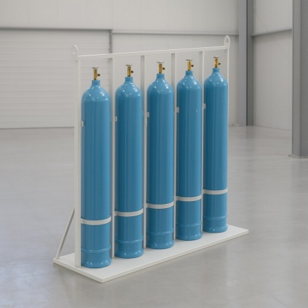 Стойка для газовых баллонов СГМК-05м (1710х1750х583)