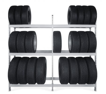 Стеллаж секционный СТ-023 для автошин и дисков
