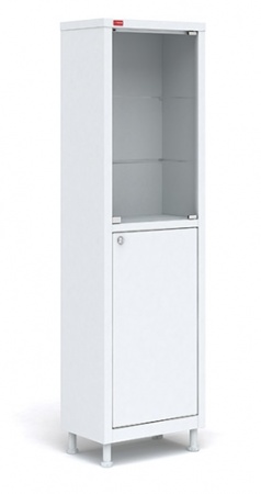 Металлический медицинский шкаф для хранения медикаментов М1 165.50.32 C