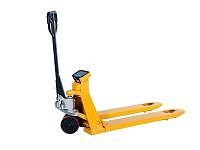 Тележки гидравлические с весами