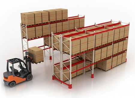 Фронтальный стеллаж