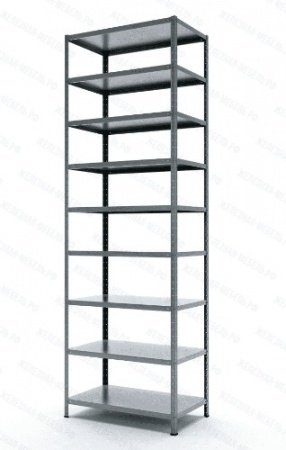 Стеллаж MS STRONG 310x100x50 (9 полок)
