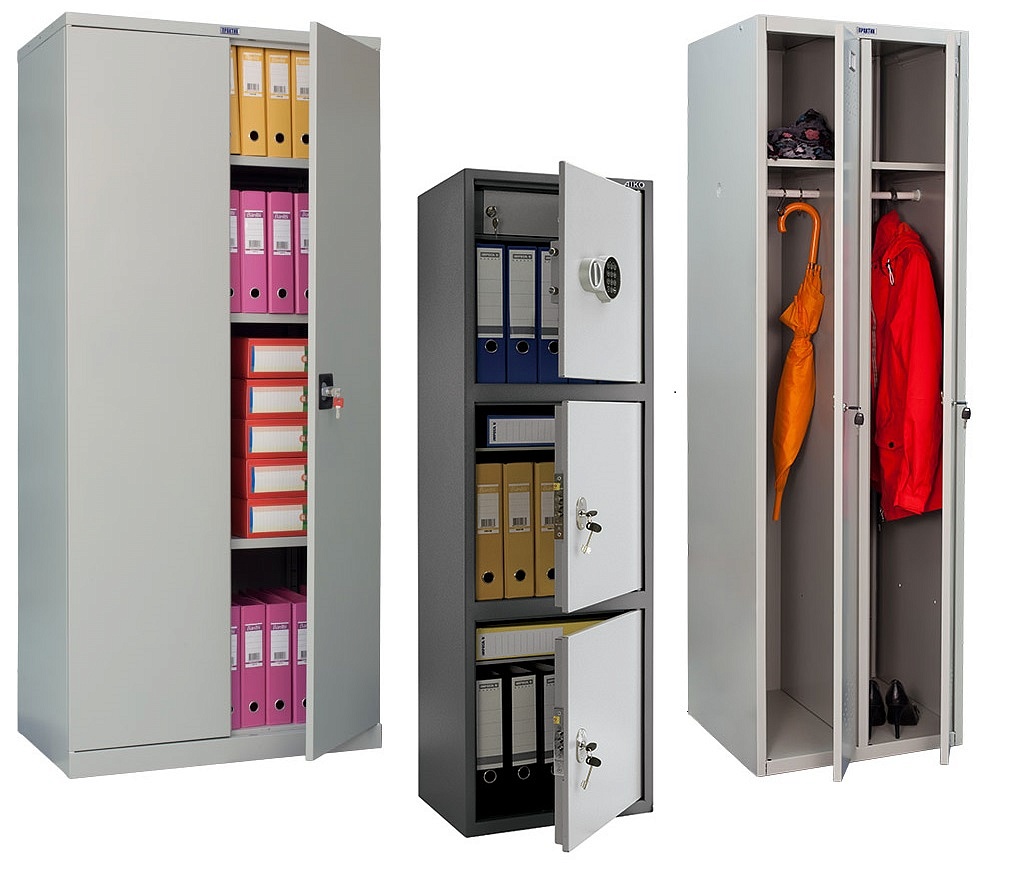 Шкафы металлические