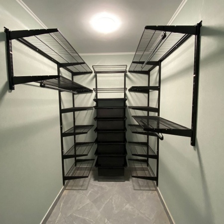 Гардеробная система Черная №4