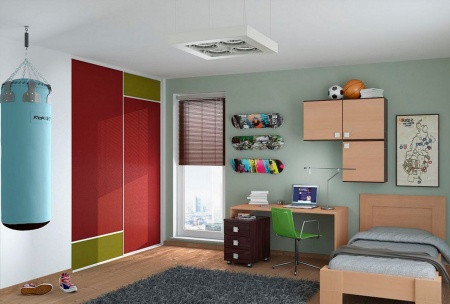 Двери-купе в профиле Slim Трапеция Белый глянец