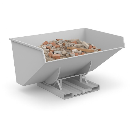Контейнер металлический КОА-010 1065x1445x2000, 2000 л.