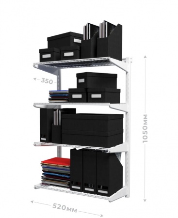 Гардеробная система /Навесной стеллаж 350