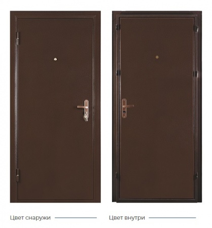 Металлическая дверь МАСТЕР 2050-850 R/L