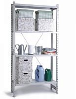 Стеллаж СКУ на зацепах (200кг_на полку)