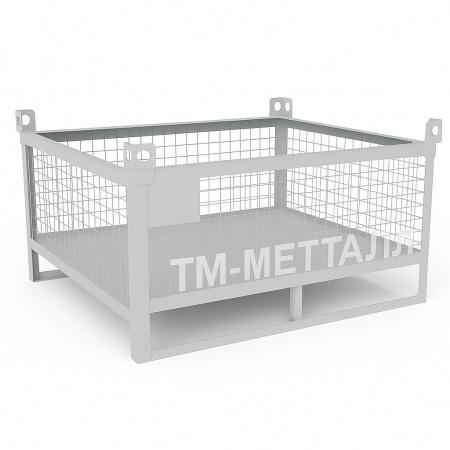 Контейнер металлический сетчатый КС-12 600х1000х1200