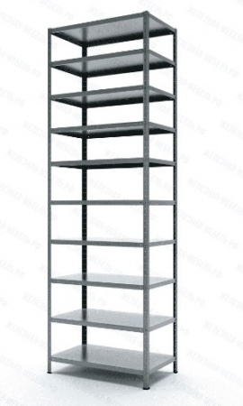 Стеллаж MS STRONG 310x100x50 (10 полок)